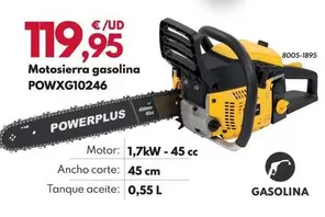 Power Plus - Motosierra Gasolina POWXG10246