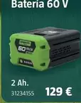Bateria 60 V 2 Ah.