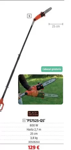 Black & Decker - Sierra Telescopica PS7525-QS