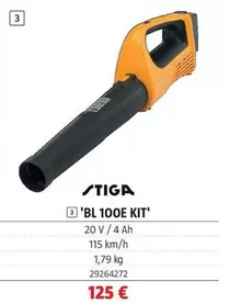 Tiga - Soplador De Bateria Bl 100e Kit