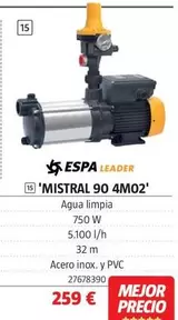 Espa Leader - Grupos De Presión Sin Calderín Mistral 90 4M02