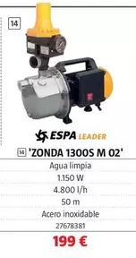 Espa Leader - Grupos De Presión Sin Calderín Zonda 1300S M 02
