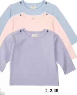 Camiseta Tallas 50-68/0-6M