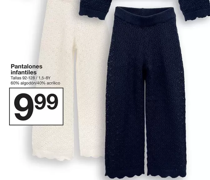 Pantalones Infantiles