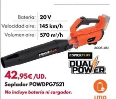 Power Plus - Soplador POWDPG7521