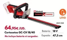 Einhell - Cortasetos Gc-ch 18/40