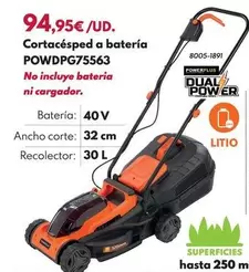 Power Plus - Cortacésped A Batería POWDPG75563