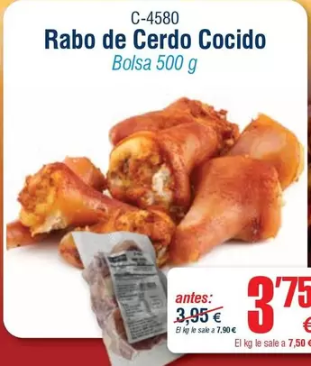 Rabo De Cerdo Cocido