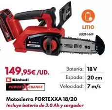 Einhell - Motosierra Fortexxa 18/20