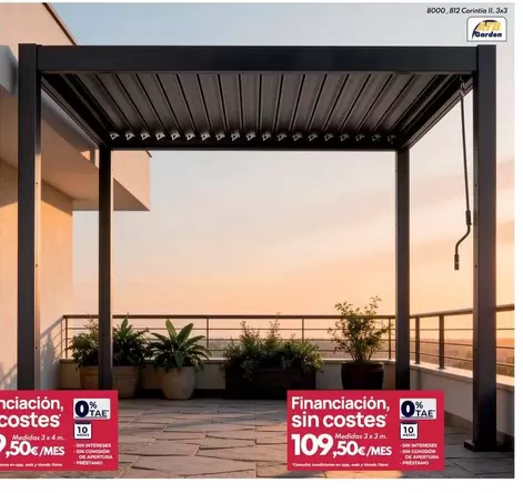 Pérgola Corintia II 3X3 M