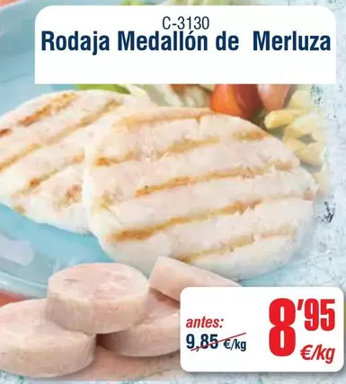 Rodaja Medallon De Merluza