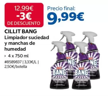 Cillit Bang - Limpiador Suciedad Y Manchas De Humedad