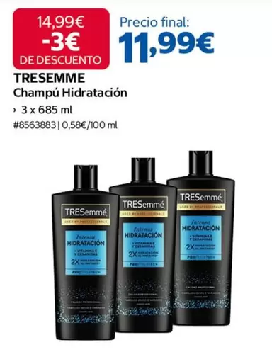 TRESemmé - Champu Hidratacion