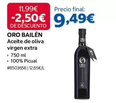 Oro - Aceite De Oliva Virgen Extra