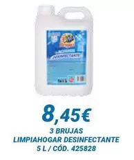 Las 3 Brujas - Limpiahogar Desinfectante