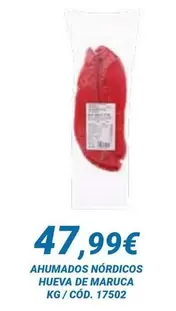 Ahumados Nordicos Hueva De Maruca