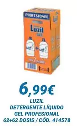 Luzil -  Detergente Líquido Gel Profesional