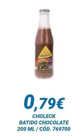 Choleck - Batido Chocolate