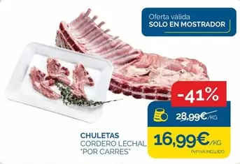 Solo - Chuletas Cordero Lechal