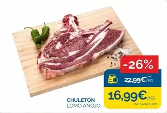 Chuletón Lomo Anojo