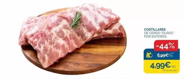 duroc - Costillares De Esco Du Roc- Por Enteros