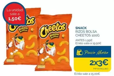 Cheetos - Snack Rizos Bolsa