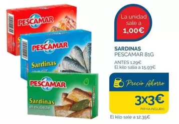 Pescamar - Sardinas