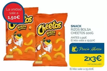Cheetos - Snack Rizos Bolsa
