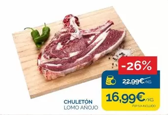 Chuletón Lomo Anojo