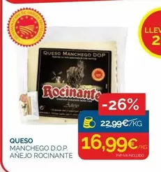 Rocinante - Queso Manchego D.O.P. Añejo