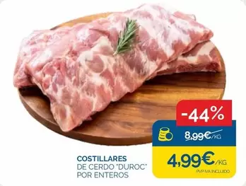 duroc - Costillares De Cerdo Duroc Por Enteros