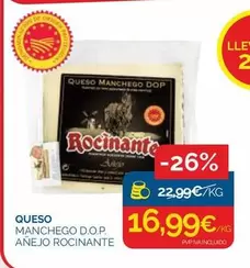 Rocinante - Queso Manchego D.O.P. Añejo