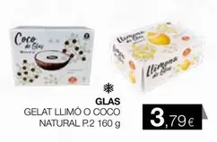 Glas - Gelat Llimo O Coco Natural