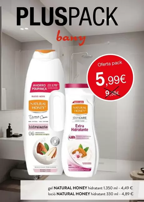 Natural Honey - Gel Locio Hidratant