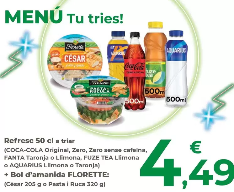 Florette - Refresc 50 Cl A Triar