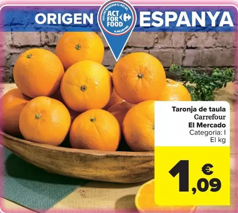 carrefour - Taronja De Taula