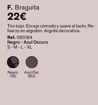 Braguita Tiro Bajo