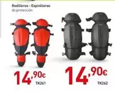 Rodilleras-Espinilleras