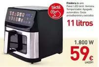 Freidora De Aire Panel LED Táctil