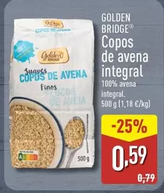 Golden Bridge - Copos De Avena Integral