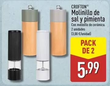 Crofton - Molinillo De Sal Y Pimienta