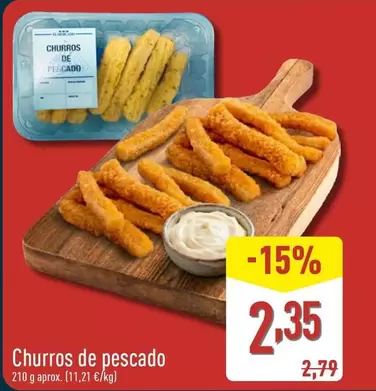 Churros De Pescado 