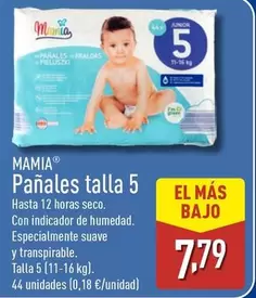 Mamia - Pañales Talla 5