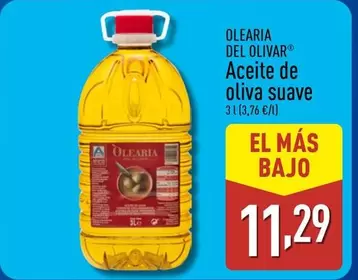 Olearia Del Olivar - Aceite De Oliva Suave
