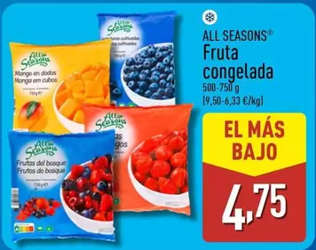 All Seasons - Fruta Congelada
