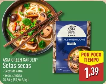 Asia Green Garden - Setas Secas