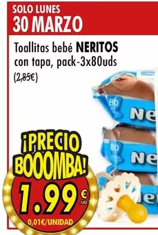 Solo - Toallitas Bebé Con Tapa