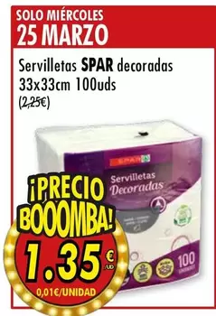 Spar - Servilletas Decoradas
