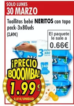 Solo - Toallitas Bebé