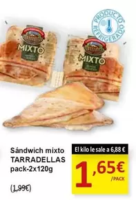 Casa Tarradellas - Sandwich Mixto